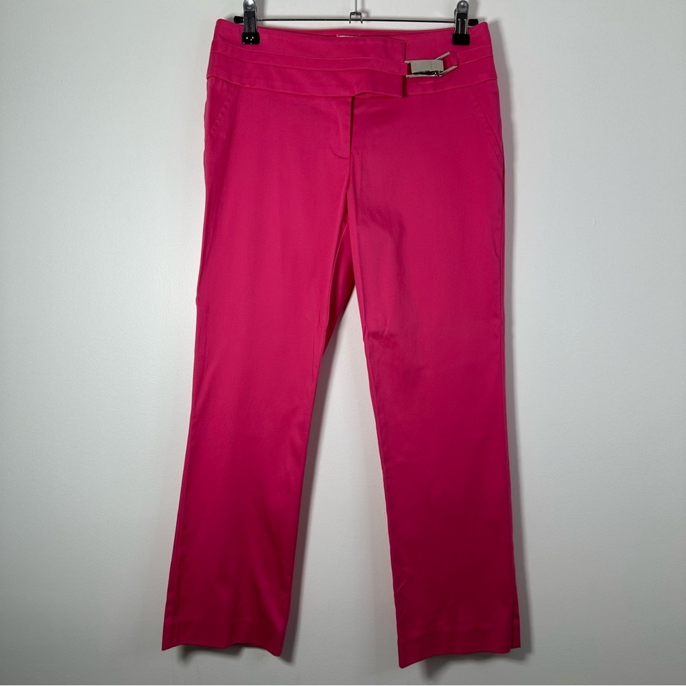 Vintage Cache Pink Cropped Pants Size 4 NWT Preppy Coquette